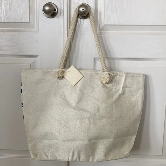 Jumbo Marine Life Beach Tote - Picture 7 of 8